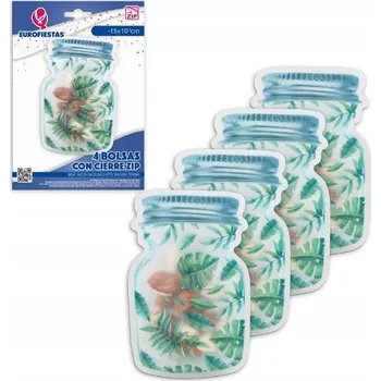 Sáček na potraviny Sáček se zipem 15x10 cm pro skladování