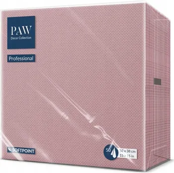 Prostěradlo UBROUSKY SOFTPOINT PAW 38x38 RŮŽOVÉ DUSTY ROSE 50 ks