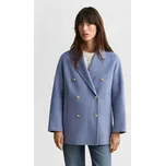 KABÁT GANT HANDSTITCHED PEACOAT FADED DENIM