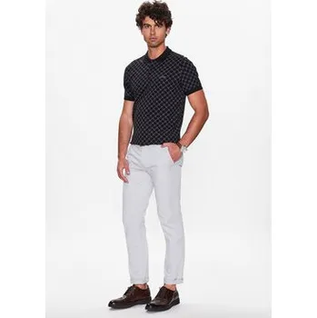 Pánské tričko JOOP! Polokošile 30036150 Černá Modern Fit 3XL