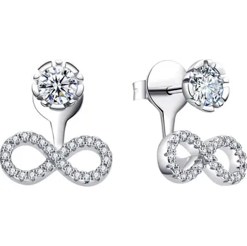 Náušnice MOISS stříbrné náušnice MAŠLE