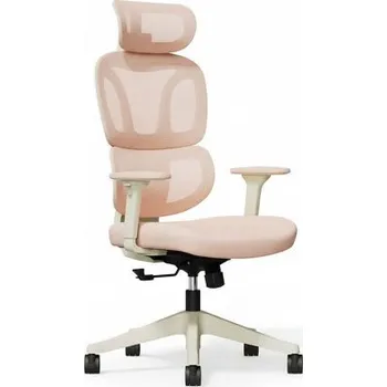 Ergonomická kancelářská židle BS5P, růžová - B FLEXISPOT