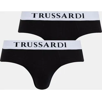 Boxerky Spodní prádlo Trussardi 2-pack TRU2USP01 černá 99X, vel. XXL
