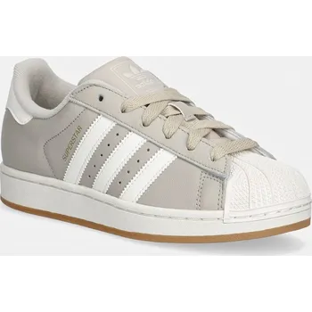 Dámská obuv Kožené tenisky adidas Originals Superstar II IH4145 šedá 09X, EUR 37 1/3