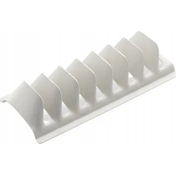 Odkapávač na nádobí JEDNOPATROVÝ SUŠÁK NA NÁDOBÍ BÍLÝ ODKAPÁVAČ NA TALÍŘE POKLICE PRACTIC