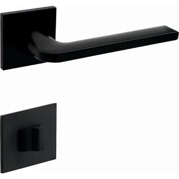 Sao Dveřní kování, WC, černé&nbsp;R4059411