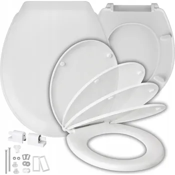 WC sedátko WC sedátko AWD Interior Foxtrot bílé duroplast