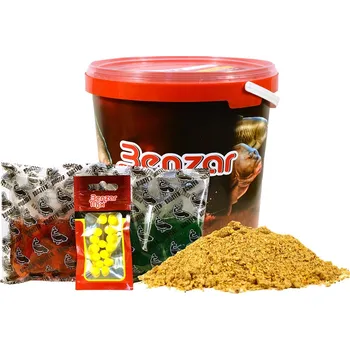 Benzar Mix Krmítková Směs Instnt Groundbait Mix 3 kg + Nástrahy - Tolstolobik