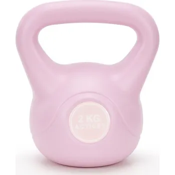 Kettlebell 2 kg ACTIGET ACT0088 růžový