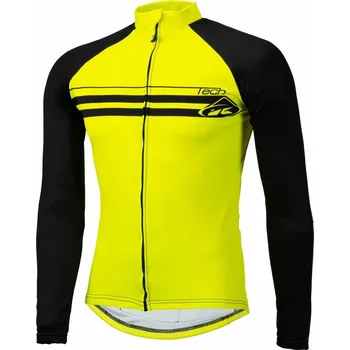 Pánské tričko KENNY Dětské tričko s dlouhým rukávem Kenny XC ŽLUTÁ