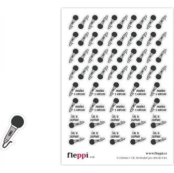samolepka Fleppi Samolepky Zpěv