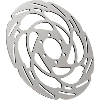 Brzda na kolo AUTHOR Kotouč ABS-PR08 6 děr 140mm (stříbrná)