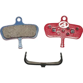 Brzda na kolo AUTHOR Brzdové destičky ABS-63 Avid Code (červená)