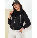 BASIC Černá přechodová jarní bunda FERTI