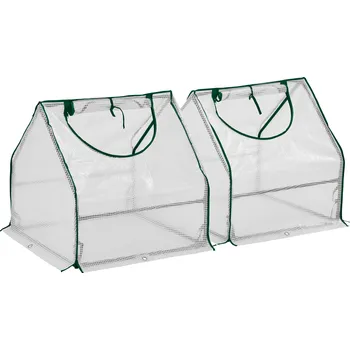 Skleník PARKSIDE® Fóliovník na vyvýšený záhon (fóliovník 0,16 m³, 2dílná sada)