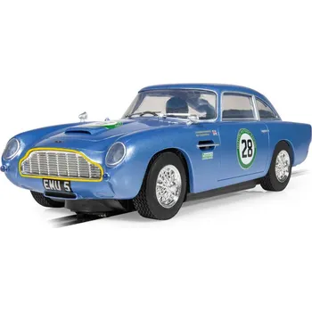 auto na autodráhu Scalextric Autíčko GT SCALEXTRIC C4599 - Aston Martin DB5 - Blue / Yellow - Historic GT Racing (1:32)