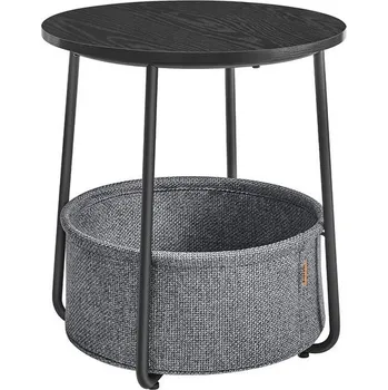 Nábytek Autronic Fado AKF-E1023BK Konferenční stolek 45x45 cm, černá