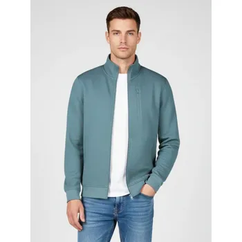 Pánská mikina Cars Jeans pánská rozepínací mikina šedozelená Velikost: XL