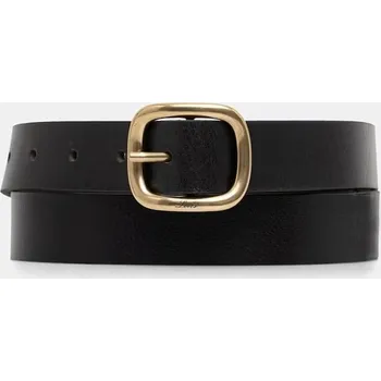 Opasek Kožený pásek Levi's CAMERON LONG LENGTH 005BW černá 99X, vel. 90