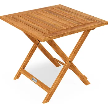 Konferenční stolek Casaria Zahradní stolek z akáciového dřeva 46 x 46 cm