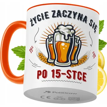 Hrnek Polidraw Hrnek Polidraw Narozeniny15 keramika 330 ml