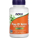 NOW Foods Pau D'Arco, 500mg - 100 kapslí