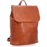 Kožený batoh Noelia Bolger koňaková NB 2401 KO