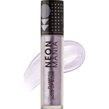 Přípravek na rty Dermacol Neon Mania Plumping Holo Lip Gloss - Lesk na rty 0 ml - 1 Purple
