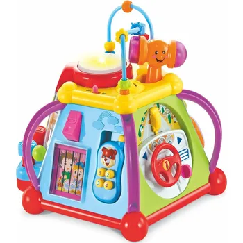 Hračka pro nejmenší Motorická hračka Hola Hrací pyramida