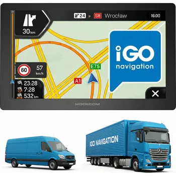 GPS navigace Navigace automobilová MODECOM FreeWAY CX 7.0 iGO Navigation Truck (EU 1Y)
