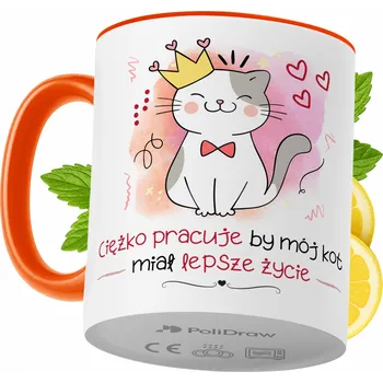 Hrnek Polidraw Hrnek Polidraw Kočičky keramika 330 ml