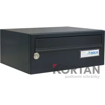 Poštovní schránka Poštovní schránka B-015 - na stěnu - lakovaná RAL 9005 - černá