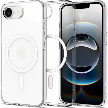 Pouzdro na mobilní telefon Spigen - Liquid Crystal MagSafe - iPhone 16e - čirý