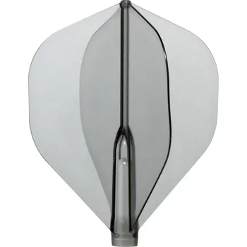 Šipka Letky na šipky Cosmo Fit Flight Air Standard průsvitné černé