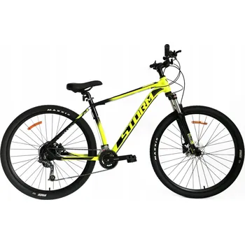 Horské kolo Horské kolo MTB Storm Shark 29 7.0 Pánské, rám 19 palců, kola 29", žluté