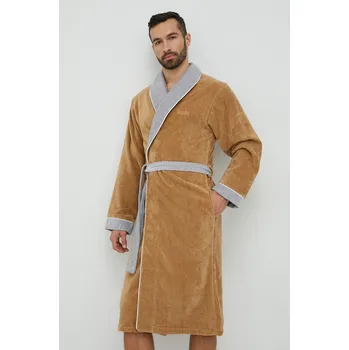 Dámský župan Bavlněný župan BOSS LORD.MEN hnědá 88X, vel. L