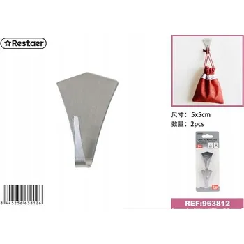 Věšák Samolepicí háčky 5x5 cm 2 ks - Ideální pro zavěšení