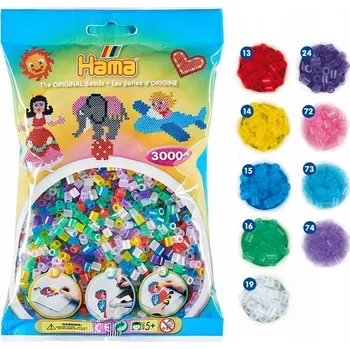 Dětské navlékací korálky Hama korálky Věk 5+