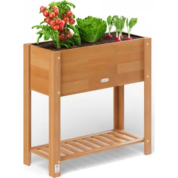 Truhlík Vyvýšený truhlík z akáciového dřeva 68 cm