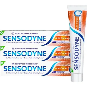 Dentální hygiena Sensodyne Anti Caries zubní pasta 3x75ml