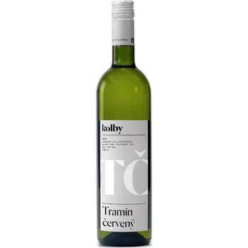 Víno Vinařství Kolby Tramín červený, 2020, CLASSIC, pozdní sběr, polosladké, Kolby, 0,75l