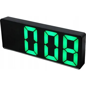 Hodiny Digitální elektronické hodiny budík s teploměrem a senzorem zvuku a světla