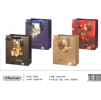 Dárková taška Dárková taška k narozeninám 18x23x10 cm - Vysoká kvalita
