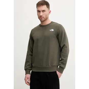 Pánská mikina Mikina The North Face Simple Dome NF0A89FB21L1 zelená 87X, vel. S