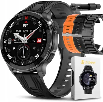 Chytré hodinky JG Smart Titan G6 GPS černé