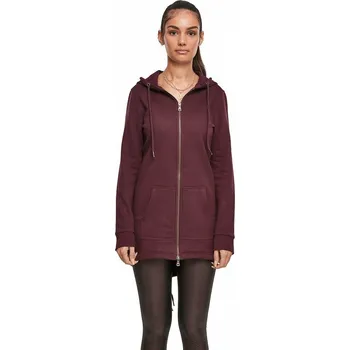 Dámská parka Dámská parka Urban Classics dole rozšířená Barva: Červená vínová, Velikost: 3XL