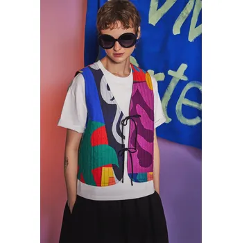 Dámská vesta Bavlněná vesta Medicine RS26-KZD250 vícebarevná MLB, vel. L