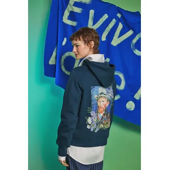 Dámská mikina Bavlněná mikina Medicine RS26-BLD255 tyrkysová 69X, vel. L