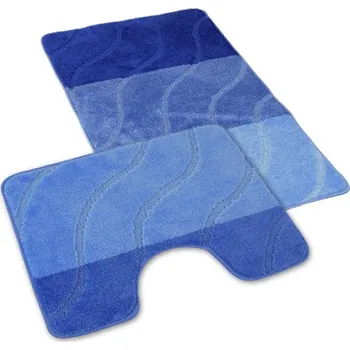 Koupelnová předložka Koupelnové předložky set 2 ks Labyrint zlatý