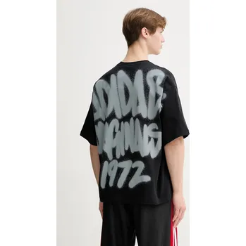 Bavlněné tričko adidas Originals Airbrush KW8009 černá 99X, vel. L